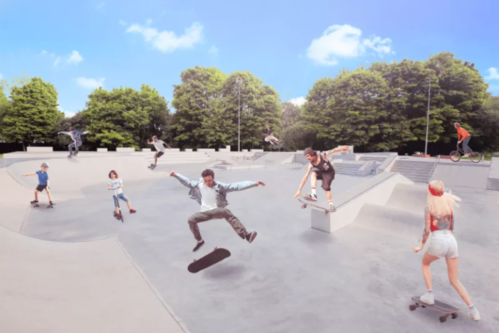 В Киеве может появиться новый спортивный парк. Смотрите, каким он будет (фото)